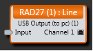 RAD USB Output Block